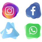 best social app mini android application logo